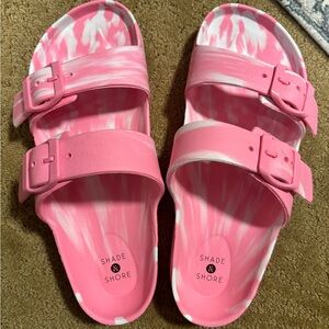 New, never worn, shade & shore sandals